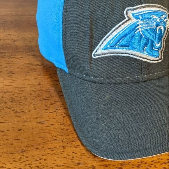 Carolina Panthers Fitted Hat OSFM NFL EUC Reebok - Picture 7 of 7
